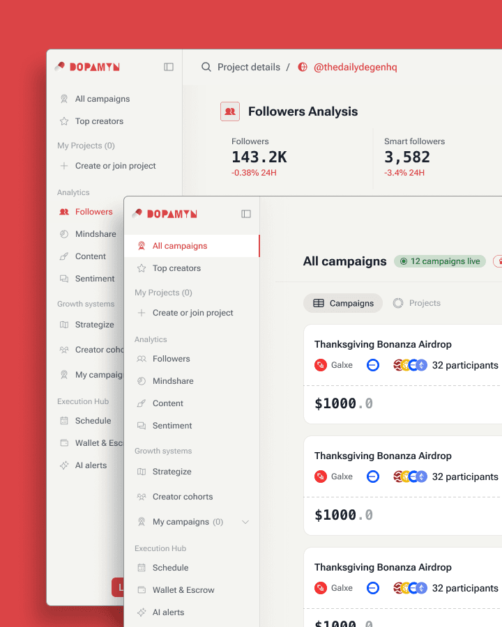 Landing page background